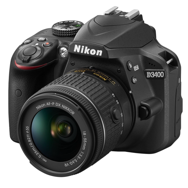 Nikon D3400 schwarz + AF-P 18-55mm VR + 70-300mm AF-P VR